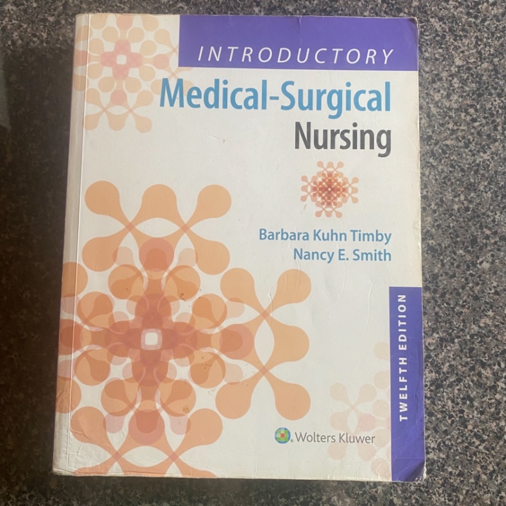 Introductory Medical Surgical Nursing - Paperback By Timby, Barbara Kuhn - GOOD